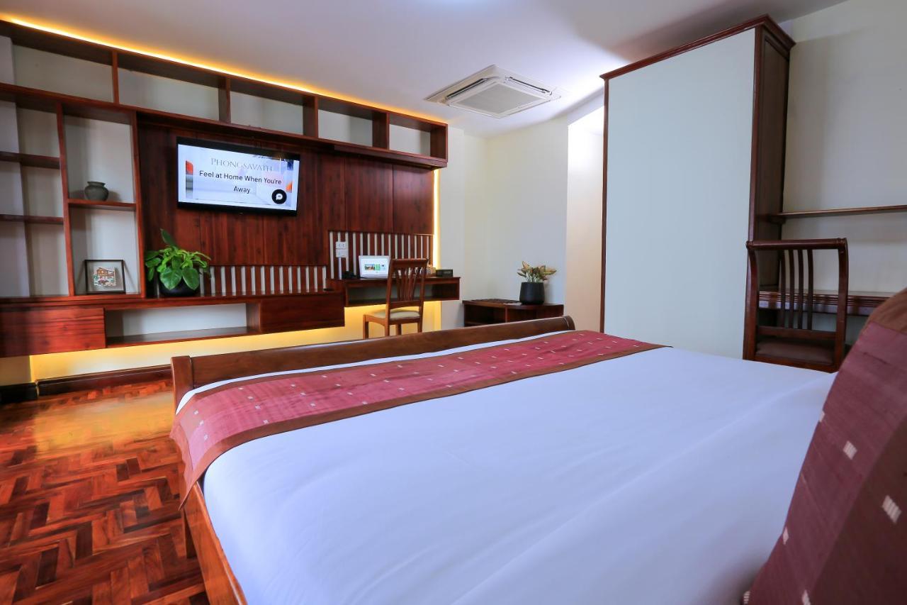 Phongsavath Boutique Hotel В'єнтьян Екстер'єр фото